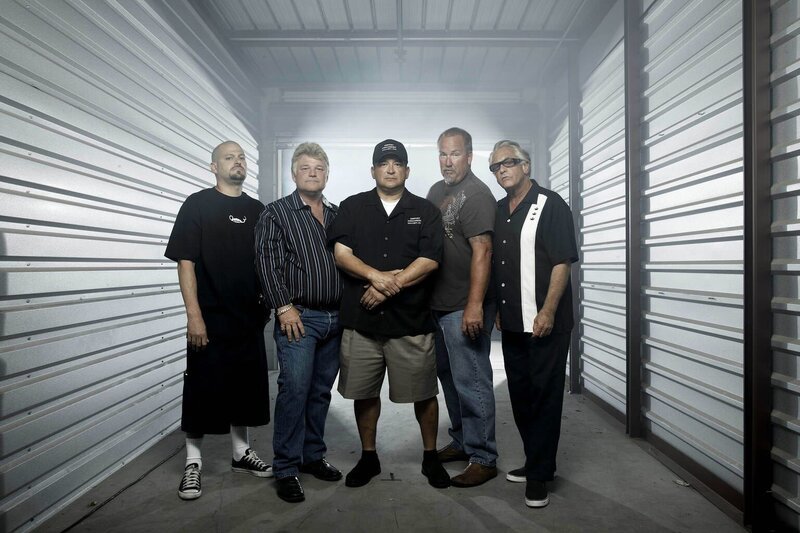 (1. Staffel) – (v.l.n.r.) Jarrod Schulz; Dan Dotson; Dave Hester; Darrell Sheets; Barry Weiss – Bild: AETN