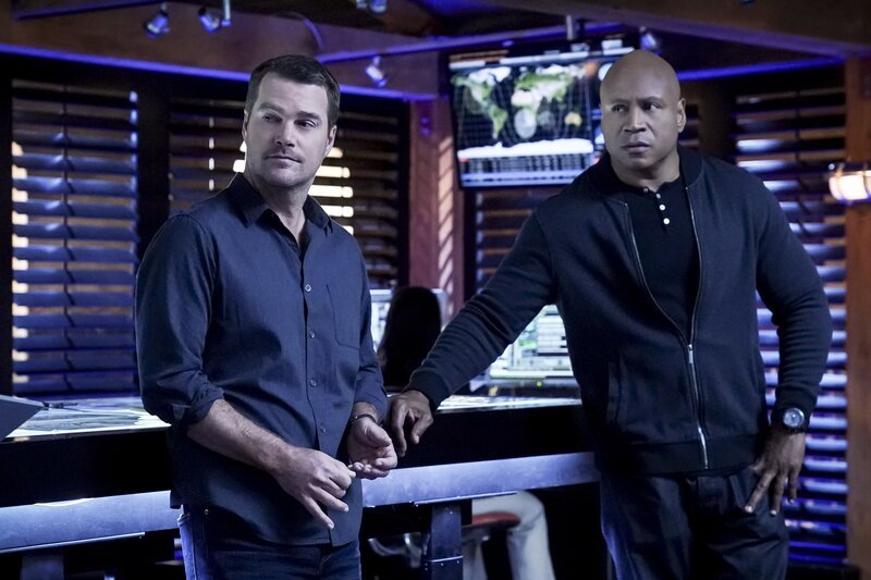 Pictured: Chris O’Donnell as Special Agent G. Callen and LL COOL J as Special Agent Sam Hanna. – Bild: Monty Brinton