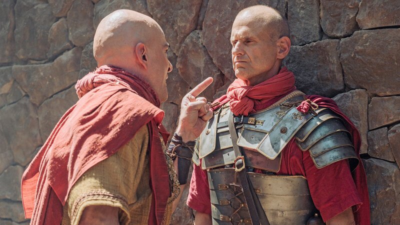 (v.l.) Quintus (Brandon Potter), Gaius (Kirk B. R. Woller) – Bild: The Chosen Inc., LLC/​Bibel TV