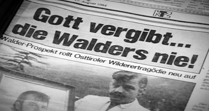 Zeitungsschlagzeile. – Bild: Pammer Film