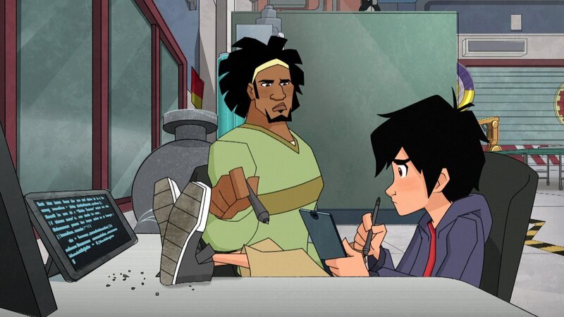 (L-R): „Wasabi“ und Hiro Hamada – Bild: The Walt Disney Company Germany