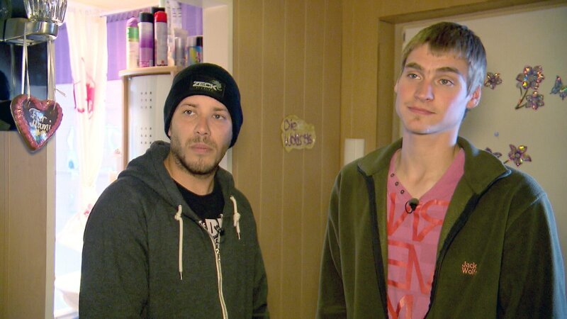 Flo (li.) und Peter (re.). – Bild: RTL II