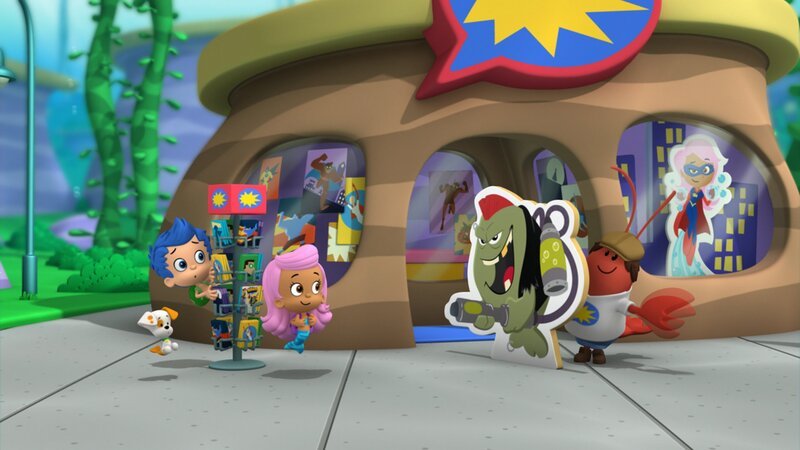 Bubble Puppy (l.), Gil (2.v.l.), Molly (2.v.r.) – Bild: Paramount