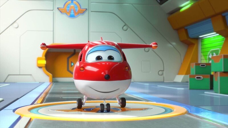 Jetts neuer Auftrag kommt aus Brasilien. Er soll ein Paket mit einer speziellen Abenteurer-Weste für den kleinen Avelino liefern, damit er gemeinsam mit seinem Vater den Amazonas-Regenwald erkunden kann. – Bild: FUNNYFLUX /​ ALPHA ALL RIGHTS RESERVED