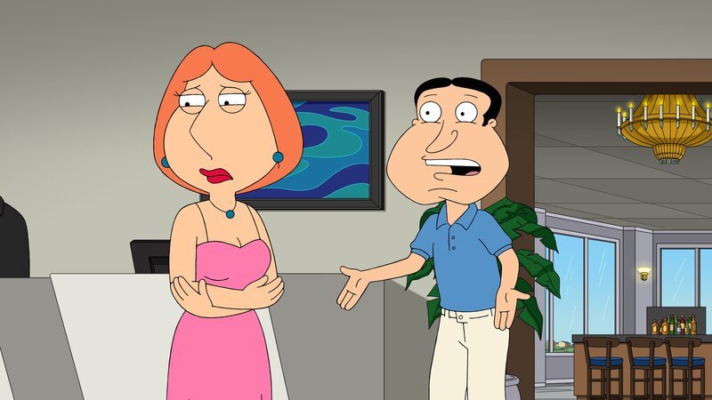 Lois Griffin (l.); Glen Quagmire (r.) – Bild: 20th Television