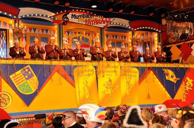 Das Sitzungskomitee der Mumbacher Bohnebeitel. – Bild: SWR