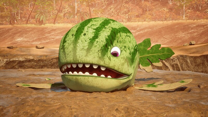 Der Melonensuchus ist verzweifelt – nicht mal eine Pfütze ist von seinem See übrig geblieben. – Bild: ORF/​STUDIO 100 MEDIA