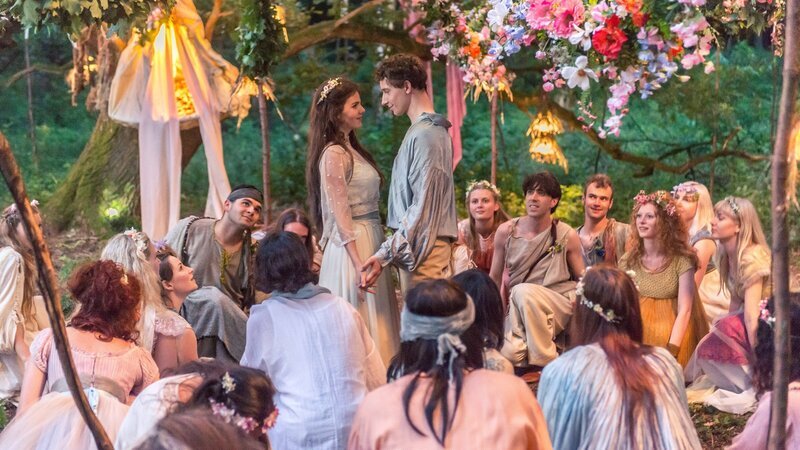 Fee Lupine und Prinz Himmelblau. – Bild: ZDF und Radio Bremen-Foto Michael Ihle