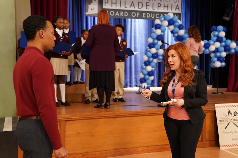 Gregory Eddie (Tyler James Williams), Melissa Schemmenti (Lisa Ann Walter) – Bild: ABC