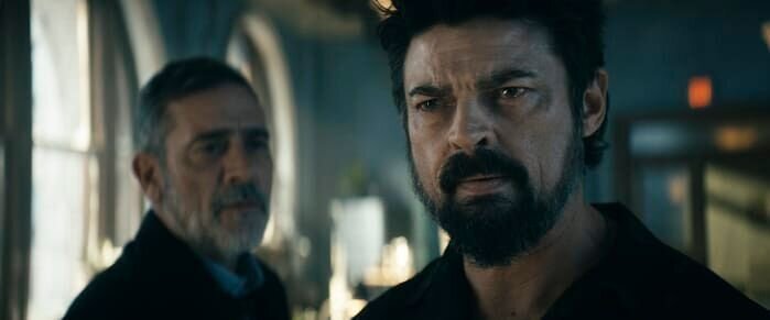 Jeffrey Dean Morgan (Joe Kessler), Karl Urban (Billy Butcher) – Bild: Amazon Content Services LLC