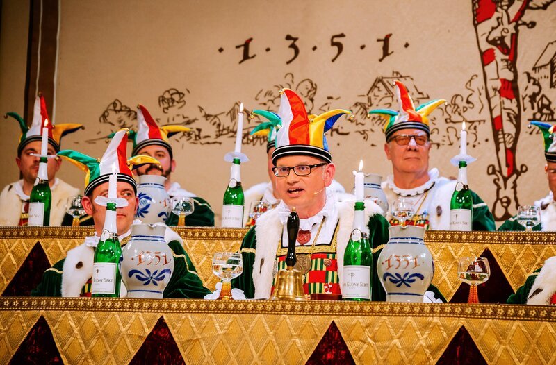 Das Stockacher Narrengericht. – Bild: SWR/​Thomas Niedermüller