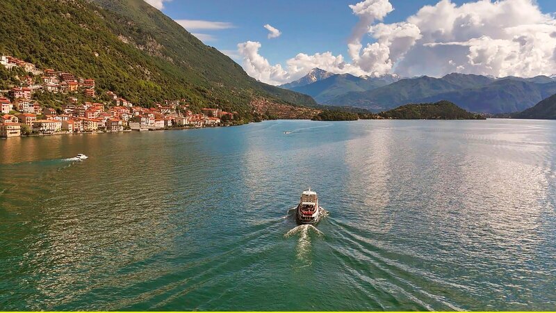 Fährverkehr auf dem Comer See. – Bild: 3sat