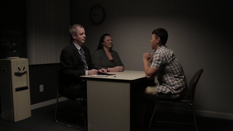 A student who went to Eric’s University came to the Police to say that his roommate had a coat just like the room that was being show on TV. – Bild: Discovery Communications, LLC