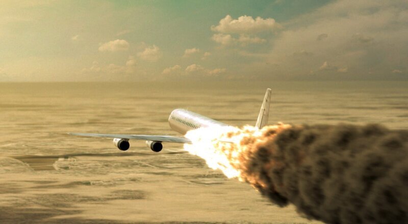 Im Juli 1991, als sich der Flug 2120 der Nigerian Airways, in einen Feuerball verwandelt. – Bild: PLURIMEDIA (Cineflix)