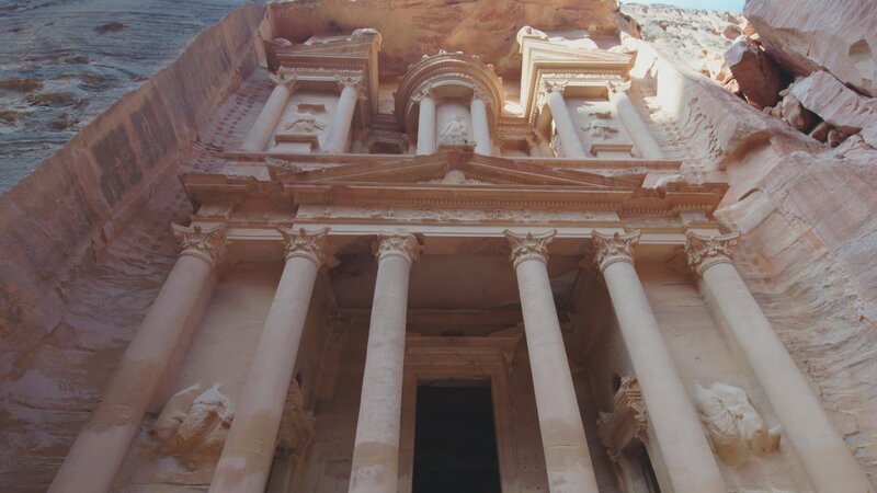 Modernste Technologie soll die Geheimnisse der vor mehr als 2000 Jahren erbauten Stadt Petra lüften. – Bild: ZDF und Pernel Media