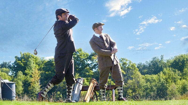 William Murdoch (Yannick Bisson, l.) und George Lyon (Kevin Jubinville, r.) – Bild: Shaftesbury