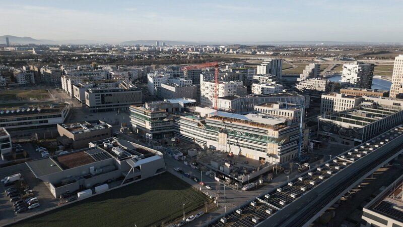 Pharmakonzern baut neues Forschungszentrum in der Wiener Seestadt. – Bild: 3sat Pharmakonzern baut neues Forschungszentrum in der Wiener Seestadt. – Bild: 3sat