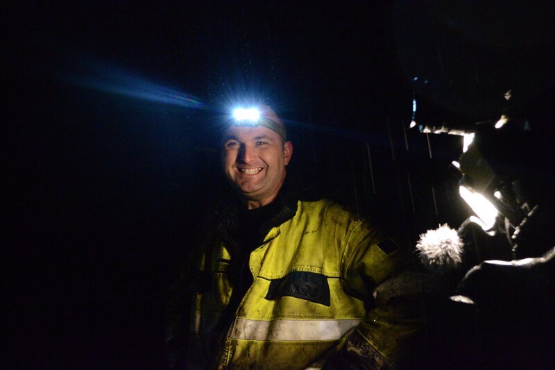 Odda, Norway – Andrzej is very happy. The rescue went well for him and Erlend. – Bild: National Geographic