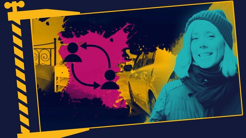 Bohrmaschine, Rasenmäher, Auto – vieles, was wir besitzen, benutzen wir nur selten. Aber dieser Besitz kostet Geld, verbraucht Platz und wertvolle Ressourcen. Ist Sharing Economy, „Teilen statt Besitzen“, ein Zukunftsmodell? – Bild: ZDF und BR /​ colourbox.com /​ picture-alliance/​dpa