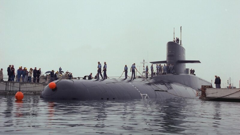 Das französische U-Boot „Le Redoutable“.    +++ Die Verwendung des sendungsbezogenen Materials ist nur mit dem Hinweis und Verlinkung auf RTL+ gestattet. +++ – Bild: RTL /​ PERNEL MEDIA