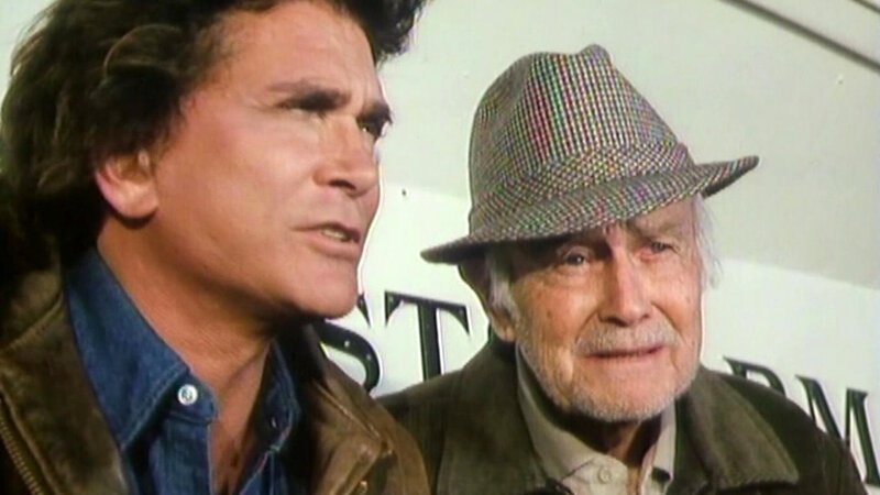 Wind weht übers Meer: Jonathan (Michael Landon) und Frank (Lew Ayres) (v.l.). – Bild: Bibel TV