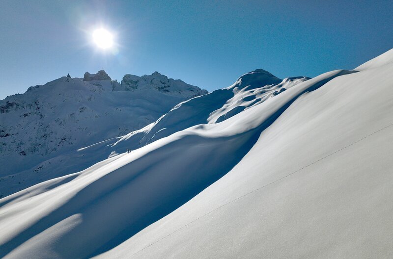 Winterlandschaft im Montafon. – Bild: SWR