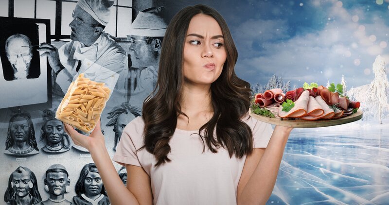 Wissenschaft als Spiegel der Gesellschaft: Welche Diät ist angesagt? Wie lange halten sich Vorurteile? Wann sind schnelle Ergebnisse erwünscht? – Bild: Tobias Lenz, Autorenkombinat /​ ZDF