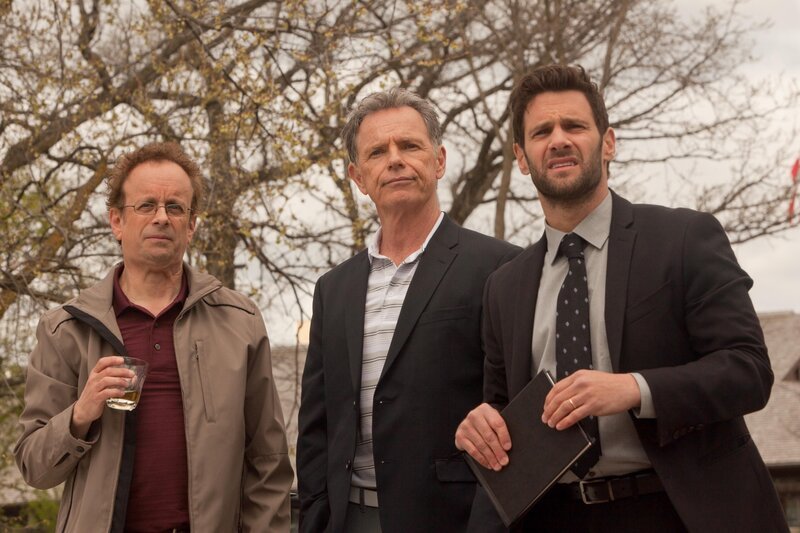 (v.l.n.r.) Vince (Kevin Marshall); Jeff (Bruce Greenwood); Ken (Justin Bartha) – Bild: Sorry For Your Loss Productions Inc.