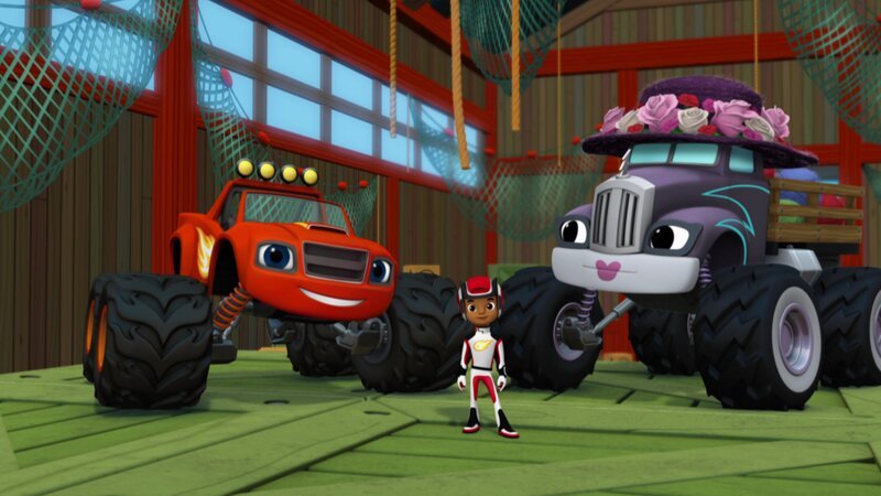 L-R: Blaze, AJ, Grammy – Bild: Paramount