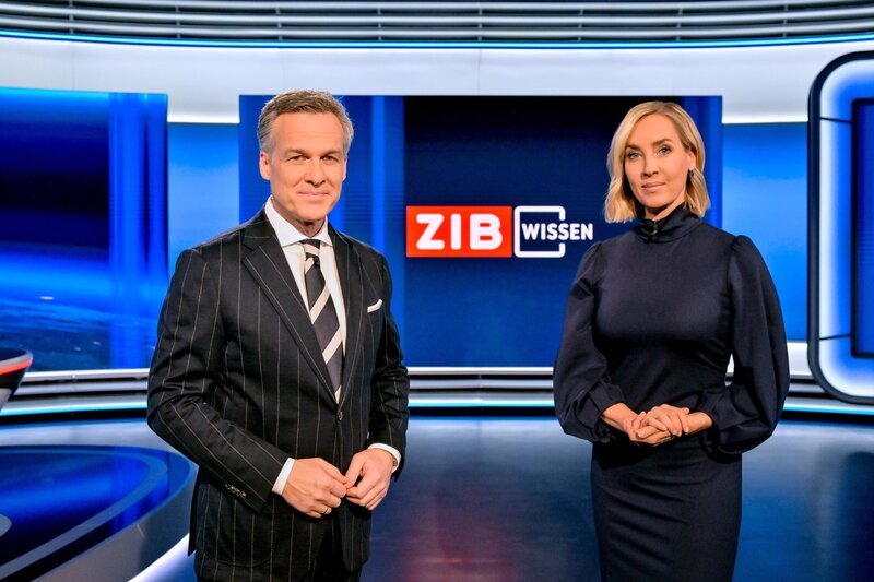 Tarek Leitner und Nadja Bernhard. – Bild: ORF/​Thomas Ramstorfer