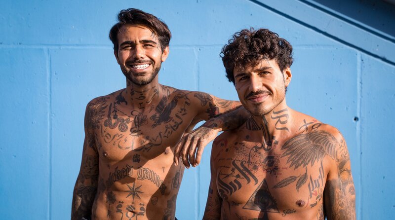 (v.l.n.r.) Hunnar und Hardi Mohammad – Bild: SR/​Stefan Kudzinski