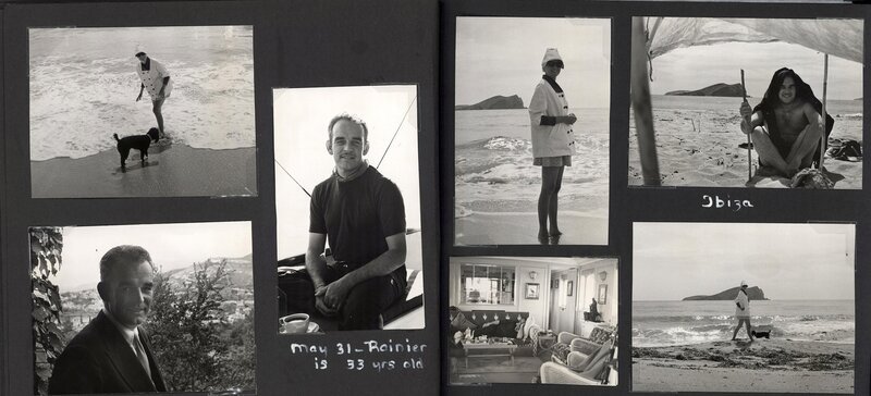 Fotos von Grace Kelly und Fürst Rainier III. auf ihrer Hochzeitsreise. Aus einem privaten Fotoalbum von Grace Kelly, aufbewahrt im Archiv der Fürstenfamilie Grimaldi in Monaco. – Bild: ZDF/​Rainier III. von Monaco