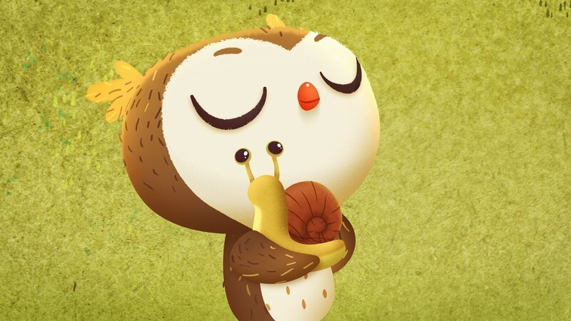 Odo ist ein sehr stolzer Schnecken-Sitter. – Bild: KiKA/​Sixteen South & Letko