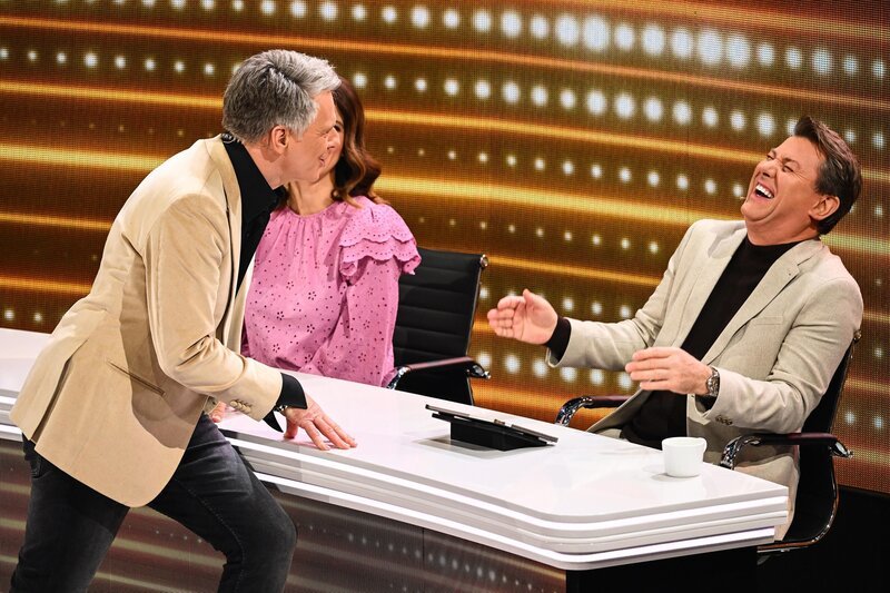 Jörg Pilawa (l.); Jens Riewa (r.) – Bild: Willi Weber