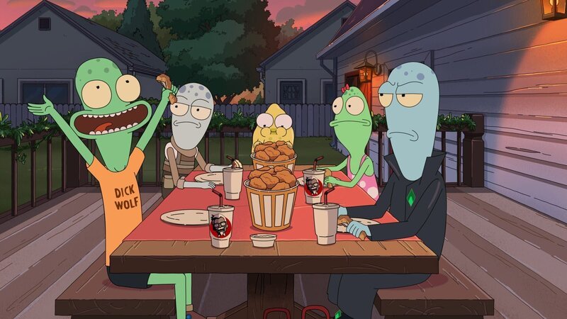 v.li.: Terry, Yumyulack, The Pupa, Jesse, Korvo – Bild: Paramount