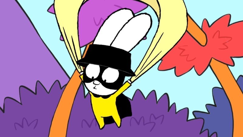 Captain Hase eilt zur Mission „Krabben-Rettung“. – Bild: GO-N Productions