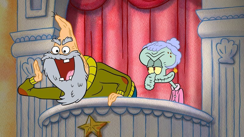 v.li.: GrandPat Star, Granny Tentacles – Bild: Paramount