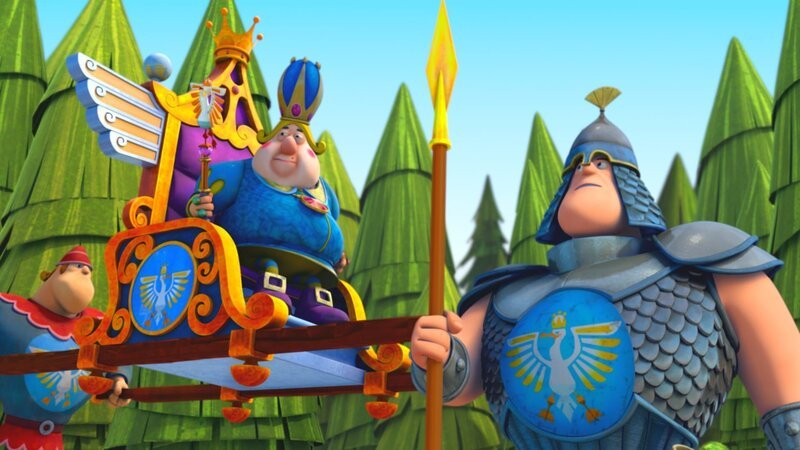 Auf seinen „ersten Blick“ sollte sich der König nicht verlassen. – Bild: studio100media /​ ZDF und studio100media