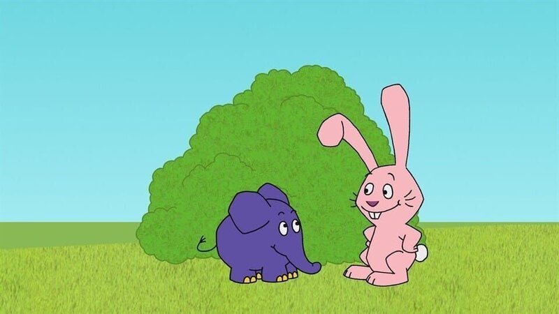 Lach-und Sachgeschichten für Fernsehanfänger: Die Sendung mit dem Elefanten; kurze Elefanten-Spots verbinden Lach- und Sachgeschichten. – Bild: WDR/​Trickstudio Lutterbeck