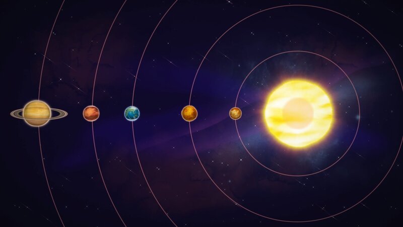 Rund um ferne Sterne suchen Astronomen nach Zonen, in denen Leben möglich wäre – ähnlich wie auf unserer Erde. – Bild: NASA /​ ZDF