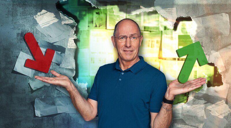 Es gibt sie noch, die guten Nachrichten – und zwar deutlich mehr, als wir denken: Extreme Armut geht weltweit zurück, Kinder sterben deutlich seltener an vermeidbaren Krankheiten, immer Menschen können lesen. Erfolgsgeschichten, die eigentlich optimistisch stimmen könnten. Trotzdem haben viele von uns das Gefühl, dass die Welt immer schlimmer wird. Ein kurzer Blick auf die Schlagzeilen reicht – Klimakrise, Kriege, soziale Ungleichheit – und schon ist sie wieder da, diese Mischung aus Beklemmung und Überforderung. Warum fühlt sich das oft so überwältigend an, dass alle positiven Entwicklungen dahinter verschwinden? – Thomas Ranft moderiert die Sendung. – Bild: WDR/​Tilman Schenk/​KI