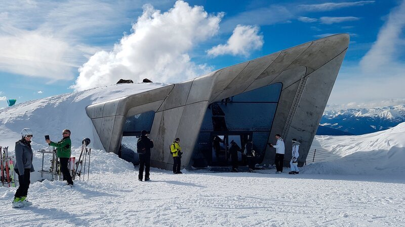 Das Messner Mountain Museum Corones auf dem Kronplatz – Bild: 3sat Das Messner Mountain Museum Corones auf dem Kronplatz – Bild: 3sat