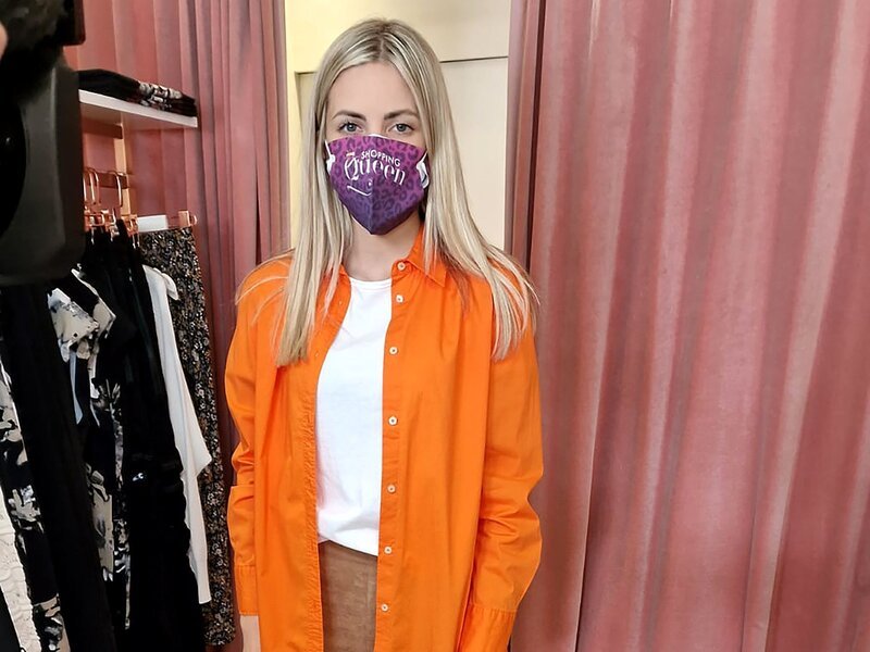 Kandidatin Marisa; Motto in Karlsruhe: Lederleicht – Überzeuge in deinem neuen Wildleder-Outfit!, Tag 1: Marisa – Bild: RTL /​ Constantin Ent.