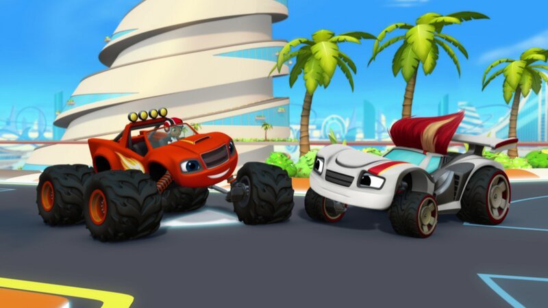 L-R: AJ, Blaze, Speedrick – Bild: Paramount