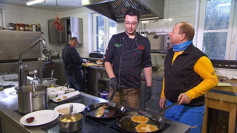 Harry Prünster und Karl Peer (Alpen Stubín). – Bild: ORF III