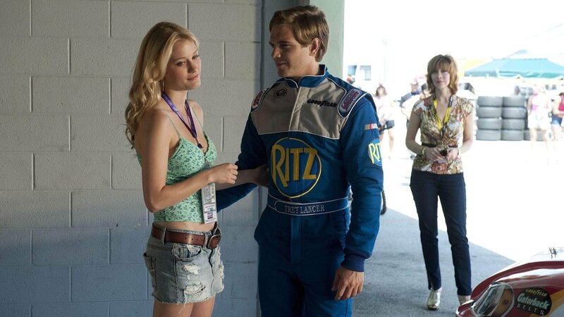 Janelle (Ashley Hinshaw), Georgia Lancer (Sharon Lawrence, re.) und Trey Lancer (Taylor Handley) – Bild: TVNOW