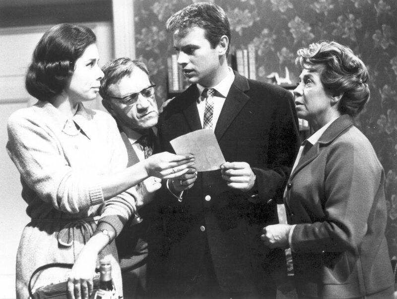 Von links: Monika Peitsch, Joseph Offenbach, Ralph Persson, Inge Meisel. – Bild: Heimatkanal