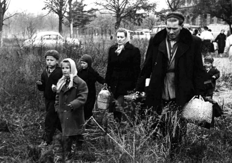 Ungarnflüchtlingen 1956. – Bild: ORF/​PATRICE FUCHS/​ONB