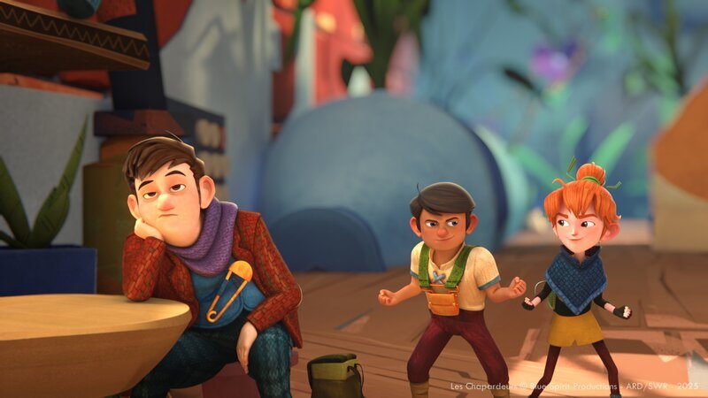 Clifden ist kein Wettkampftyp, Arrietty und Bernard schon. – Bild: SWR/​Blue Spirit Productions