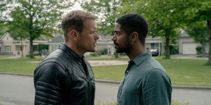 Danny (Sam Heughan) und Pete (Alfred Enoch) – Bild: RTL /​ Eagle Eye Drama /​ Toon Aerts